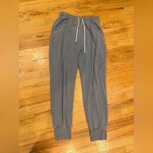 summersalt Slate blue gray drawstring Joggers small